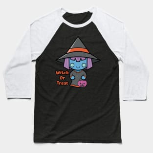 Witch Or Treat Baseball T-Shirt